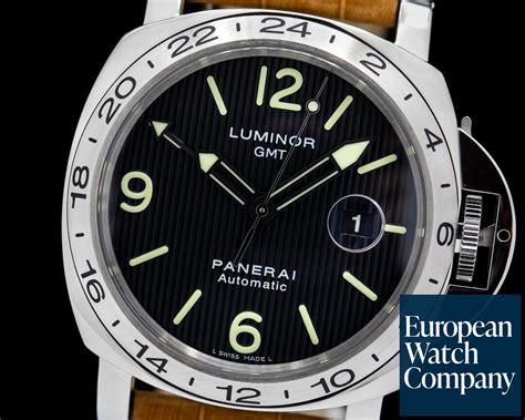 Panerai Luminor GMT Tuxedo Dial SS .